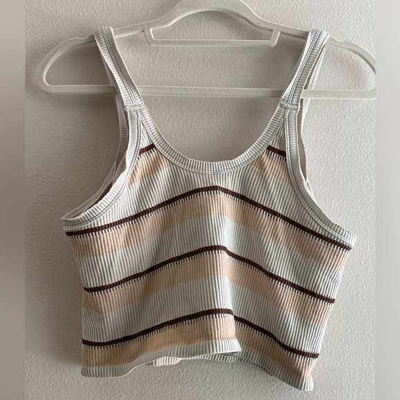 Urban Outfitters Striped Lounge Top - Picture 2 of 3